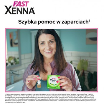 Xenna Fast mikrowlewki, 6 x 10 g, cena, opinie, właściwości  - obrazek 6 - Apteka internetowa Melissa