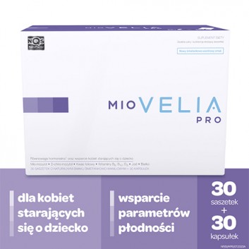 Miovelia PRO, 30 saszetek + 30 kapsułek - obrazek 2 - Apteka internetowa Melissa
