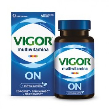 Vigor multiwitamina ON zestaw witamin i minerałów z ashwagandhą, tabletki, 60 sztuk