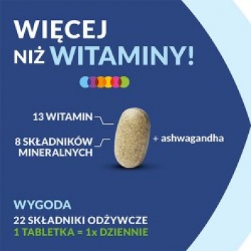 Vigor multiwitamina ON zestaw witamin i minerałów z ashwagandhą, tabletki, 60 sztuk - obrazek 4