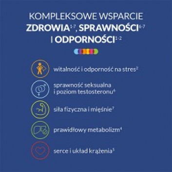 Vigor multiwitamina ON zestaw witamin i minerałów z ashwagandhą, tabletki, 60 sztuk - obrazek 5