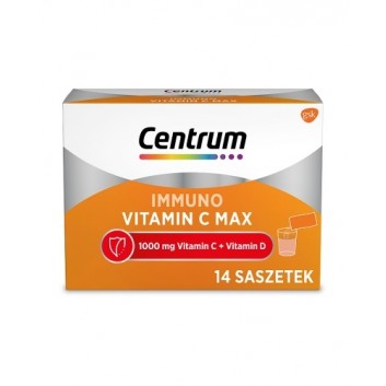 Centrum Immuno Vitamin C Max, 14 sasz. - obrazek 1 - Apteka internetowa Melissa