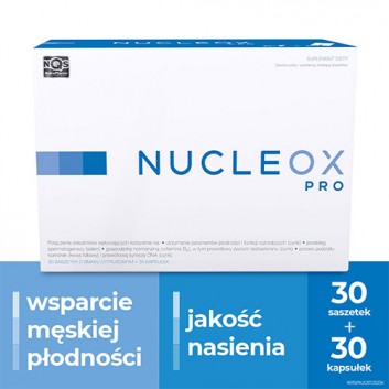 Nucleox Pro, 30 saszetek + 30 kapsułek - obrazek 2 - Apteka internetowa Melissa