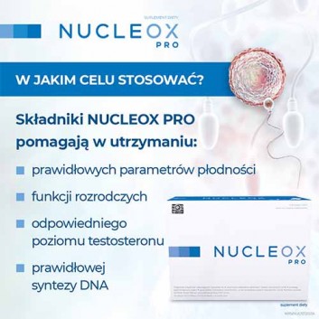 Nucleox Pro, 30 saszetek + 30 kapsułek - obrazek 4 - Apteka internetowa Melissa