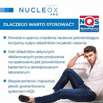 Nucleox Pro, 30 saszetek + 30 kapsułek - obrazek 6 - Apteka internetowa Melissa