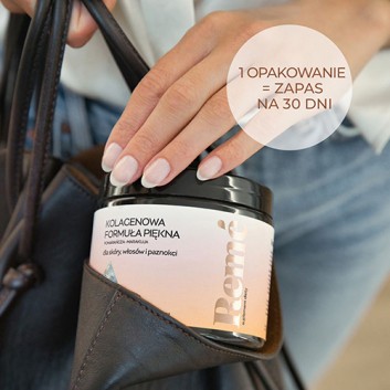 Reme Kolagenowa Formuła Piękna, proszek, smak pomarańcza - marakuja, 150 g - obrazek 4