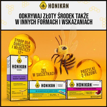 Honikan Kaszel Junior Syrop, 230 g, cena, opinie, wskazania - obrazek 6 - Apteka internetowa Melissa