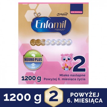 Enfamil 2 Premium Lipil 6-12 miesięcy - 1200 g - obrazek 1 - Apteka internetowa Melissa