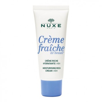 Nuxe Creme fraiche de beauté Krem nawilżający do skóry suchej, 30 ml, cena, opinie, wskazania - obrazek 1 - Apteka internetowa Melissa