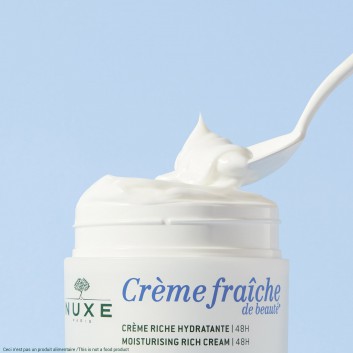 Nuxe Creme fraiche de beauté® Krem nawilżający do skóry suchej, 50 ml, cena, wskazania, opinie - obrazek 4 - Apteka internetowa Melissa