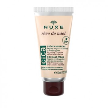 Nuxe Reve de miel Cica Krem naprawczy do rąk skóra sucha, 50 ml, cena, opinie, wskazania - obrazek 1 - Apteka internetowa Melissa