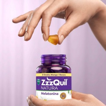 Zzzquil Natura Żelki o smaku Mango&Banan, 30 szt., cena, opinie, właściwości - obrazek 3 - Apteka internetowa Melissa