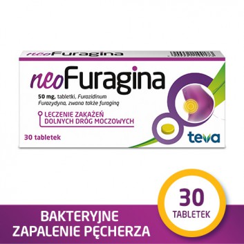 NEOFURAGINA, preparat przeciwbakteryjny, 30 tabletek - obrazek 2