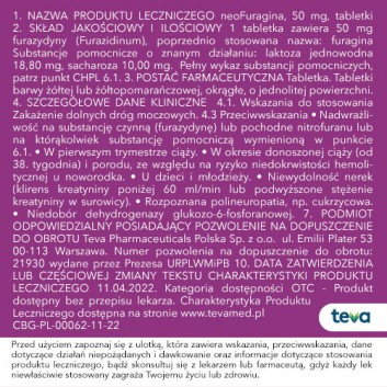 NEOFURAGINA, preparat przeciwbakteryjny, 30 tabletek - obrazek 6