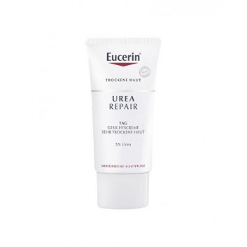 Eucerin UreaRepair Krem do twarzy z 5% Mocznikiem do skóry suchej i bardzo suchej, 50 ml, cena, opinie, stosowanie - obrazek 1 - Apteka internetowa Melissa