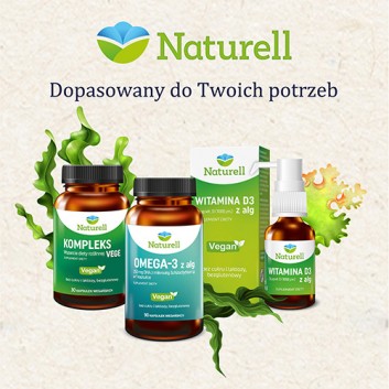 Naturell Omega-3 z alg, kapsułki, 90 sztuk - obrazek 6