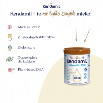Kendamil BIO Nature 2 HMO+, 800 g - obrazek 2