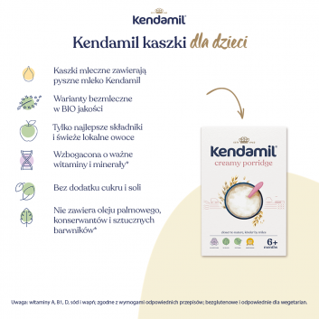 Kendamil BIO Nature 2 HMO+, 800 g - obrazek 3 - Apteka internetowa Melissa