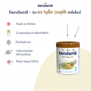 Kendamil BIO Nature 2 HMO+, 800 g - obrazek 7