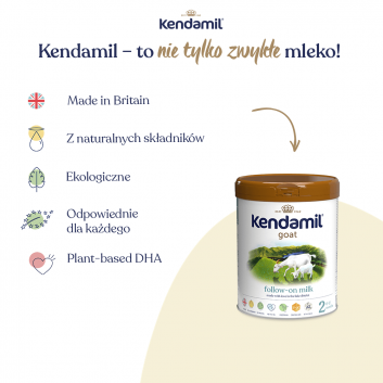 Kendamil BIO Nature 2 HMO+, 800 g - obrazek 8 - Apteka internetowa Melissa