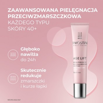 Iwostin Age Lift Krem pod oczy, 15 ml, cena, opinie, skład - obrazek 2