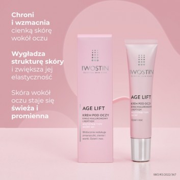 Iwostin Age Lift Krem pod oczy, 15 ml, cena, opinie, skład - obrazek 3 - Apteka internetowa Melissa