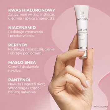 Iwostin Age Lift Krem pod oczy, 15 ml, cena, opinie, skład - obrazek 4