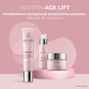 Iwostin Age Lift Krem pod oczy, 15 ml, cena, opinie, skład - obrazek 6 - Apteka internetowa Melissa