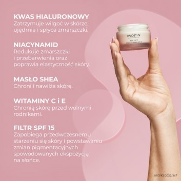 Iwostin Age Lift Krem na dzień dla skóry suchej 40+, 50 ml, cena, opinie, skład - obrazek 4
