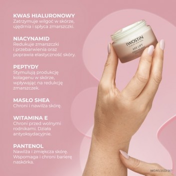 Iwostin Age Lift Krem na noc do cery suchej 40+, 50 ml, cena, opinie, stosowanie - obrazek 4