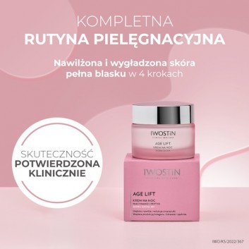 Iwostin Age Lift Krem na noc do cery suchej 40+, 50 ml, cena, opinie, stosowanie - obrazek 5