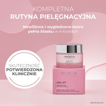 Iwostin Age Lift Krem na noc do cery suchej 40+, 50 ml, cena, opinie, stosowanie - obrazek 5 - Apteka internetowa Melissa