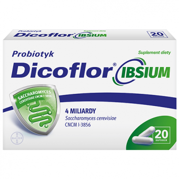 Dicoflor Ibsium, 20 kapsułek - obrazek 1 - Apteka internetowa Melissa