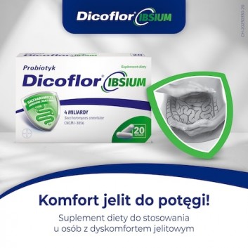 Dicoflor Ibsium, 20 kapsułek - obrazek 2 - Apteka internetowa Melissa