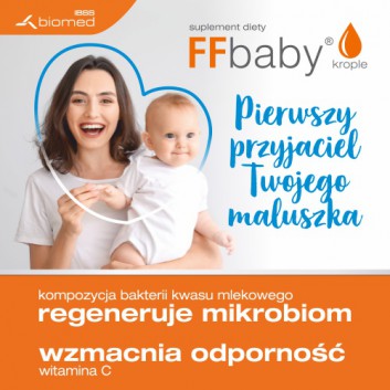 FFBaby Krople, 10 ml, probiotyk dla dzieci - obrazek 3 - Apteka internetowa Melissa