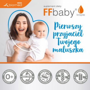 FFBaby Krople, 10 ml, probiotyk dla dzieci - obrazek 5 - Apteka internetowa Melissa