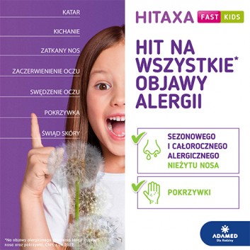 Hitaxa Fast Kids, 60 ml - obrazek 4 - Apteka internetowa Melissa