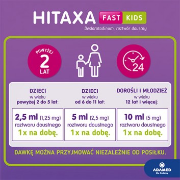 Hitaxa Fast Kids, 60 ml - obrazek 5 - Apteka internetowa Melissa