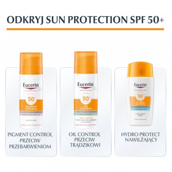 Eucerin Sun Photoaging Control SPF 50+ Fluid ochronny przeciw fotostarzeniu się skóry, 50 ml - obrazek 2 - Apteka internetowa Melissa