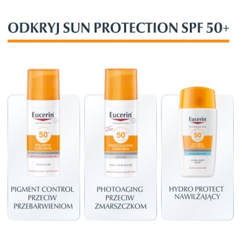 Eucerin Sun Oil Control SPF 50+ Dry Skin Żel-Krem ochronny ultralekki, 50 ml - obrazek 2 - Apteka internetowa Melissa