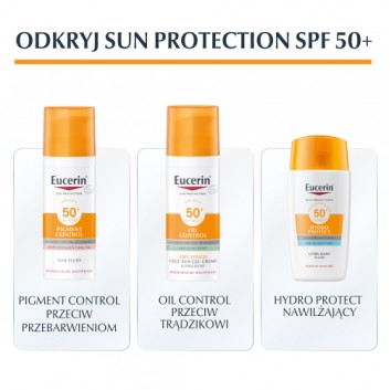 Eucerin Sun Sensitive Protect SPF 50+ Krem ochronny, 50 ml - obrazek 2 - Apteka internetowa Melissa