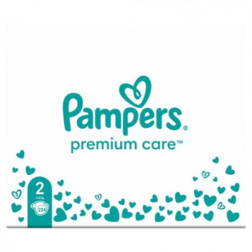 Pampers Premium Care rozmiar 2, 4kg - 8kg, 224 sztuki - obrazek 3 - Apteka internetowa Melissa