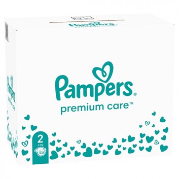 Pampers Premium Care rozmiar 2, 4kg - 8kg, 224 sztuki - obrazek 2 - Apteka internetowa Melissa