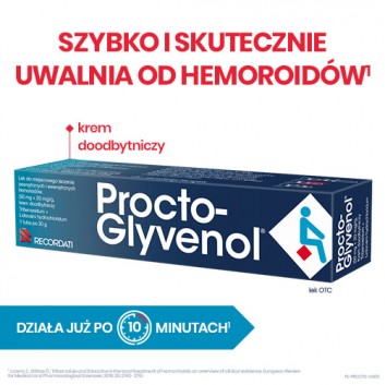 Procto-Glyvenol, (50 mg + 20 mg)/g, krem doodbytniczy, 30 g - obrazek 2