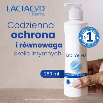 LACTACYD PHARMA ULTRA-NAWILŻAJĄCY 40+ Płyn do higieny intymnej, 250 ml - obrazek 2 - Apteka internetowa Melissa