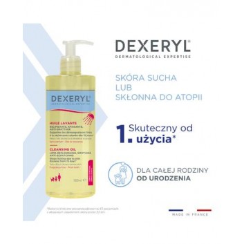 Dexeryl Cleansing Oil, olejek oczyszczający, 500 ml - obrazek 3