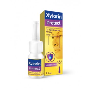 XYLORIN Protect Aerozol do nosa, roztwór, 7,5 ml - obrazek 1 - Apteka internetowa Melissa