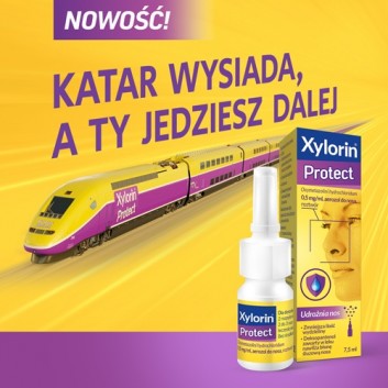 XYLORIN Protect Aerozol do nosa, roztwór, 7,5 ml - obrazek 2 - Apteka internetowa Melissa
