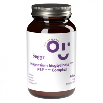 BEGGS Chelat magnezu 380 mg z witaminą B6, 60 kapsułek - obrazek 2 - Apteka internetowa Melissa