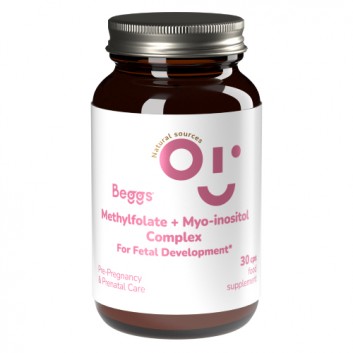 BEGGS Metylfolian + mio-inozytol, 30 kapsułek - obrazek 2 - Apteka internetowa Melissa